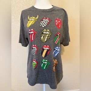 Daydreamer for Free People Rolling Stones Rock Tee- Size S